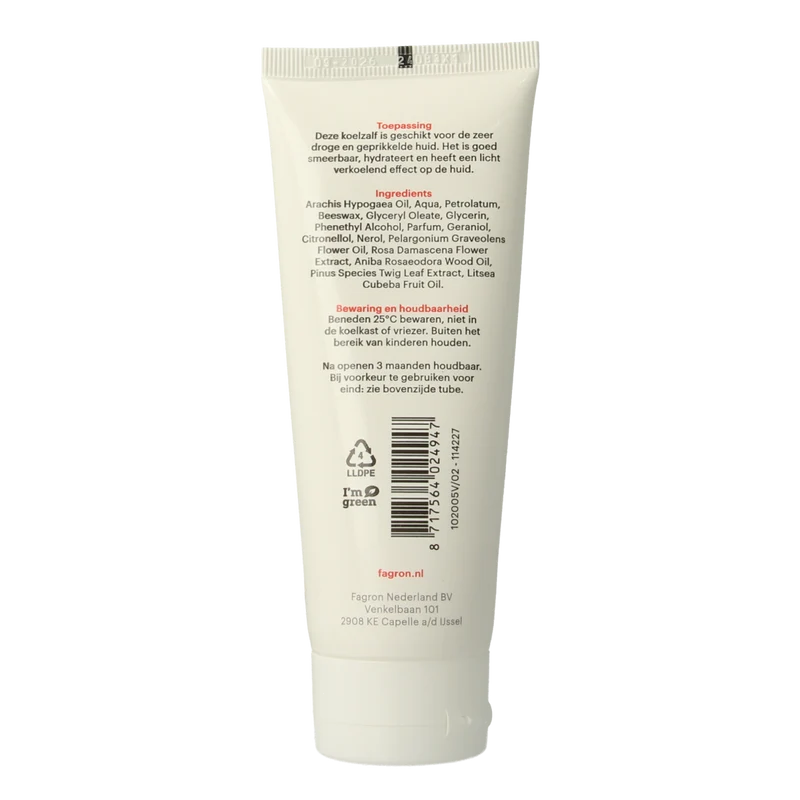 Fagron Koelzalf met 20% vaseline 100.00 Gram