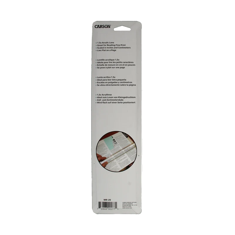 Able 2 Vergrootglas leeslineaal 31cm 1.00 Stuks