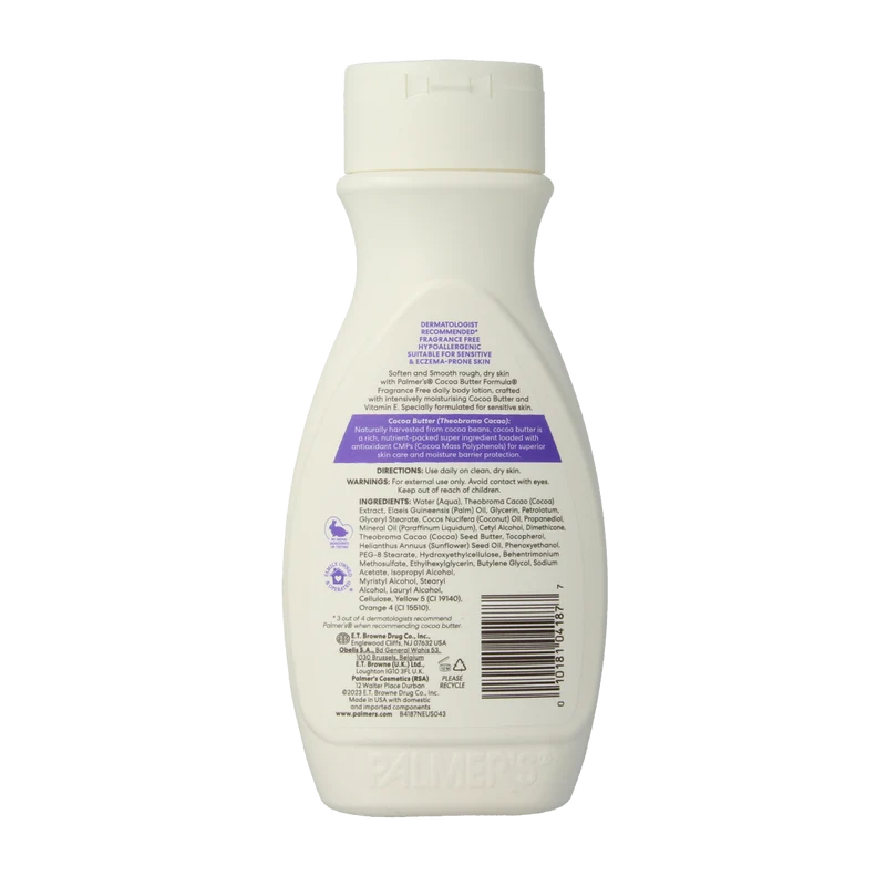 Palmers Cocoa butter formula lotion geurvrij 250.00 Milliliter