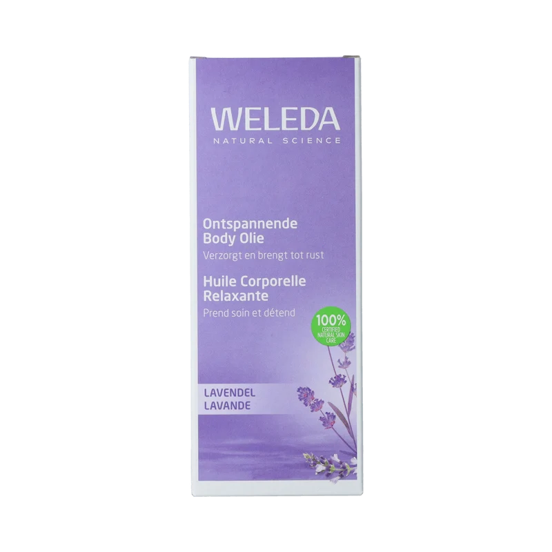 Weleda Lavendel ontspannende body olie 100.00 Milliliter