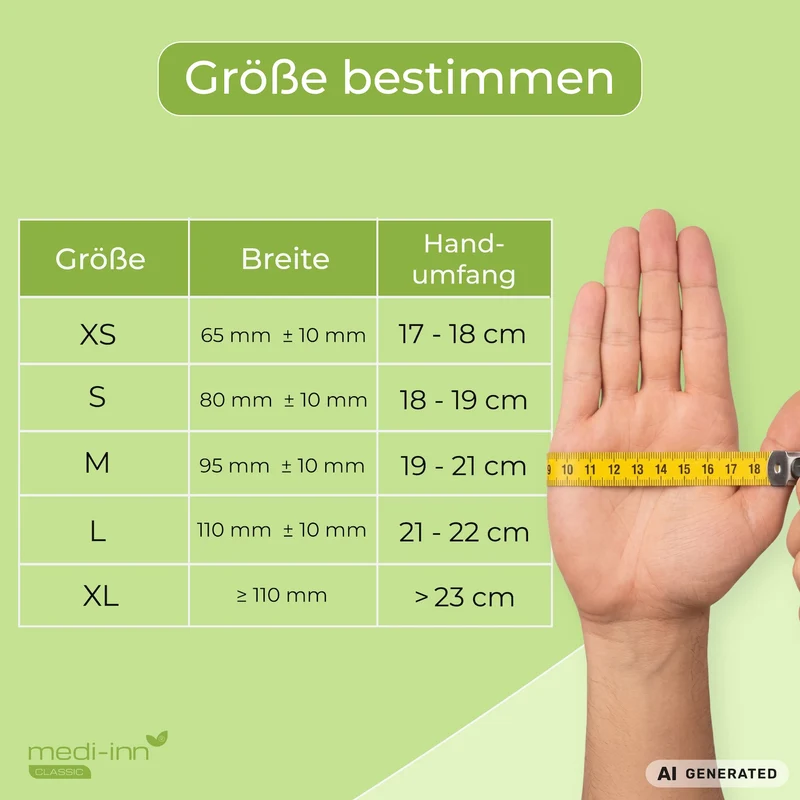 Medi-Inn Nitril Magenta Einmalhandschuhe, puderfrei