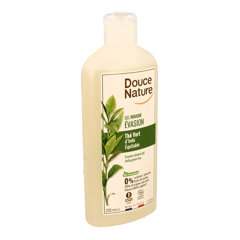 Douce Nature Douchegel evasion groene thee bio 250.00 Milliliter