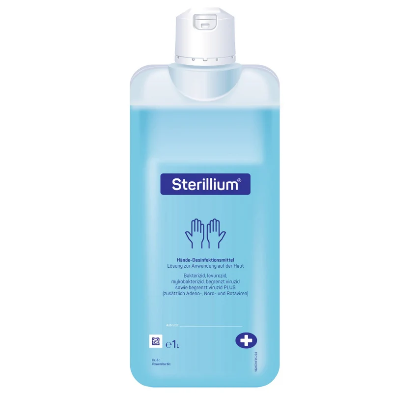 Bode Sterillium Händedesinfektion 1000 ml + Dosierpumpe + Wandhalter