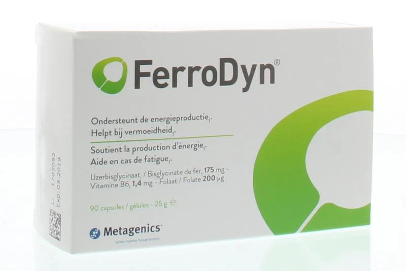 Metagenics Ferrodyn 90.00 Capsules