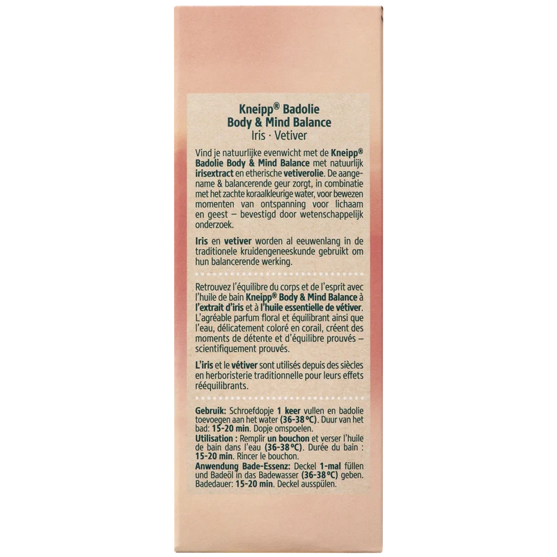 Kneipp Badolie Body & Mind Balance 100.00 Milliliter