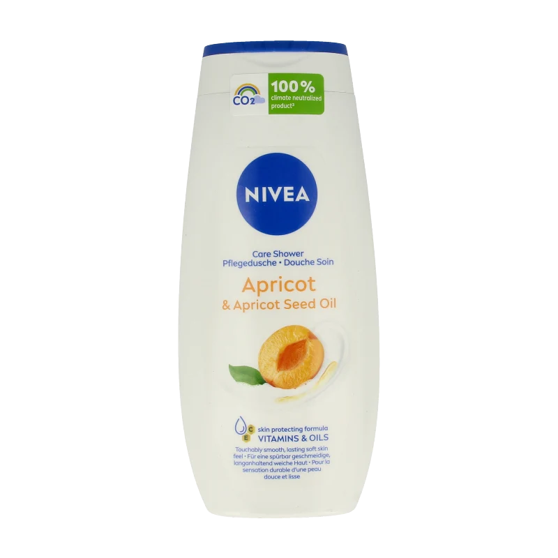 Nivea Care shower apricot & apricot seed oil 250 Milliliter