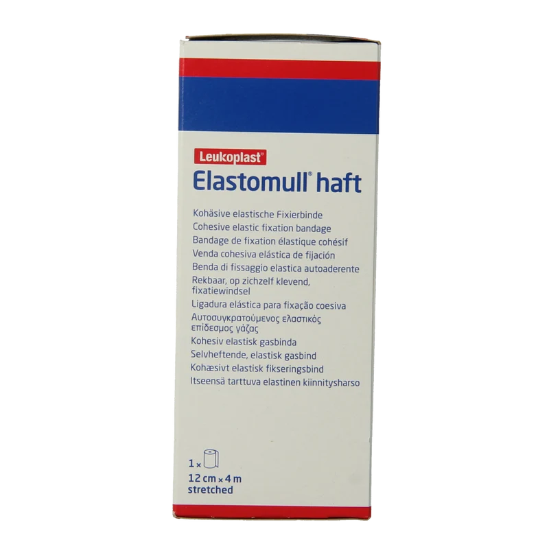 Elastomull Fixatiewindsel haft 4m x 12cm 45474 1.00 Stuks
