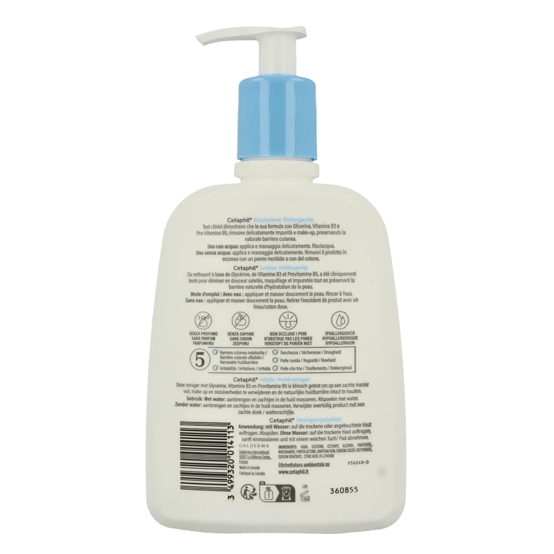 Cetaphil Milde huidreiniger 470.00 Milliliter