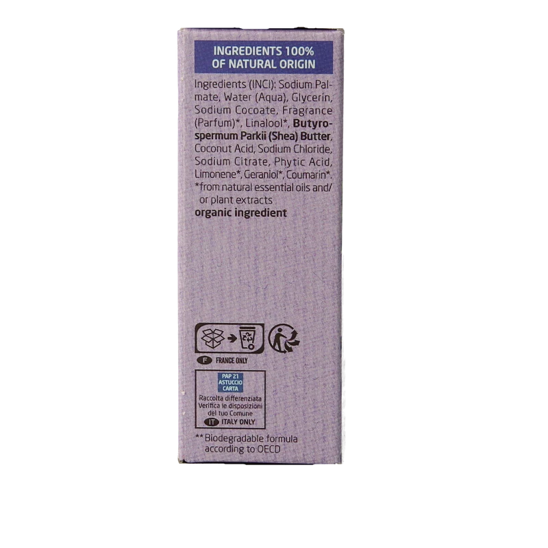Weleda Shower bar lavender + vetiver 75.00 Gram