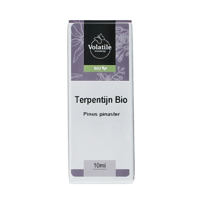 Volatile Terpentijn bio 10.00 Milliliter