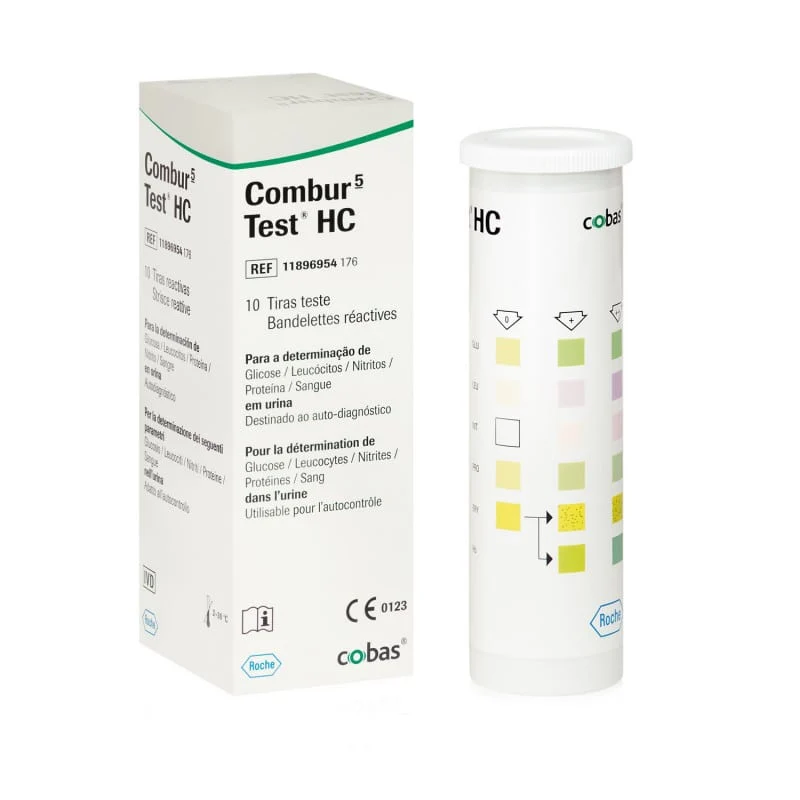Combur 5 Test HC, 10 Urinteststreifen