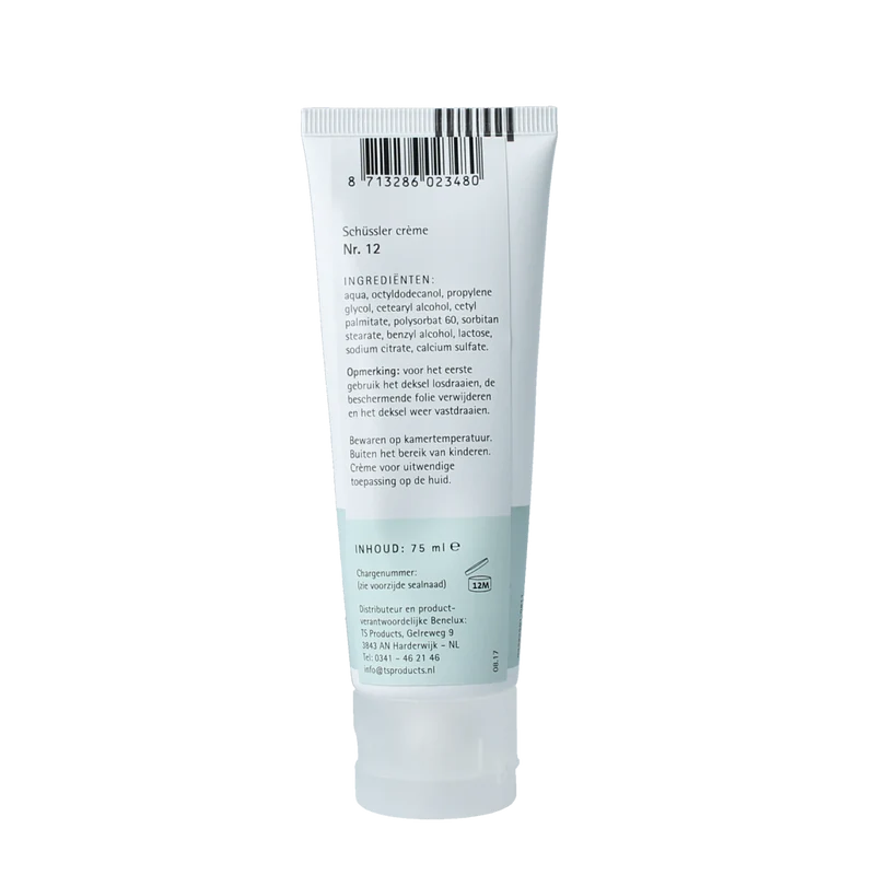 Pfluger Schussler creme nr. 12 75.00 Milliliter