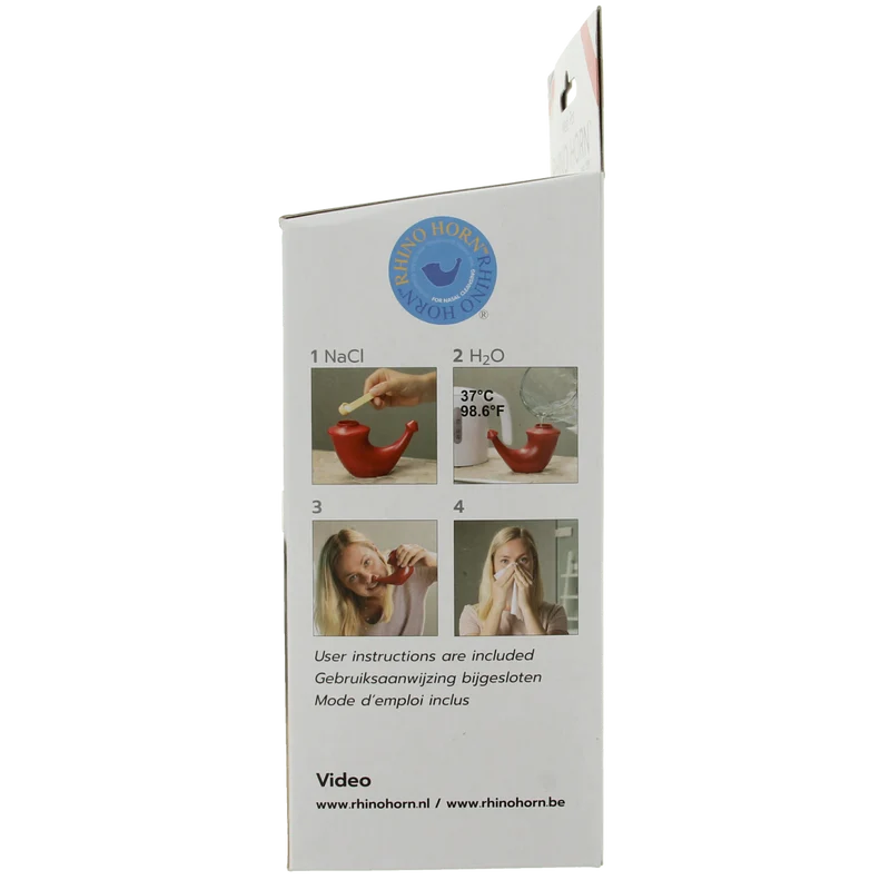 Rhino Horn Neusspoeler rood 1.00 Stuks