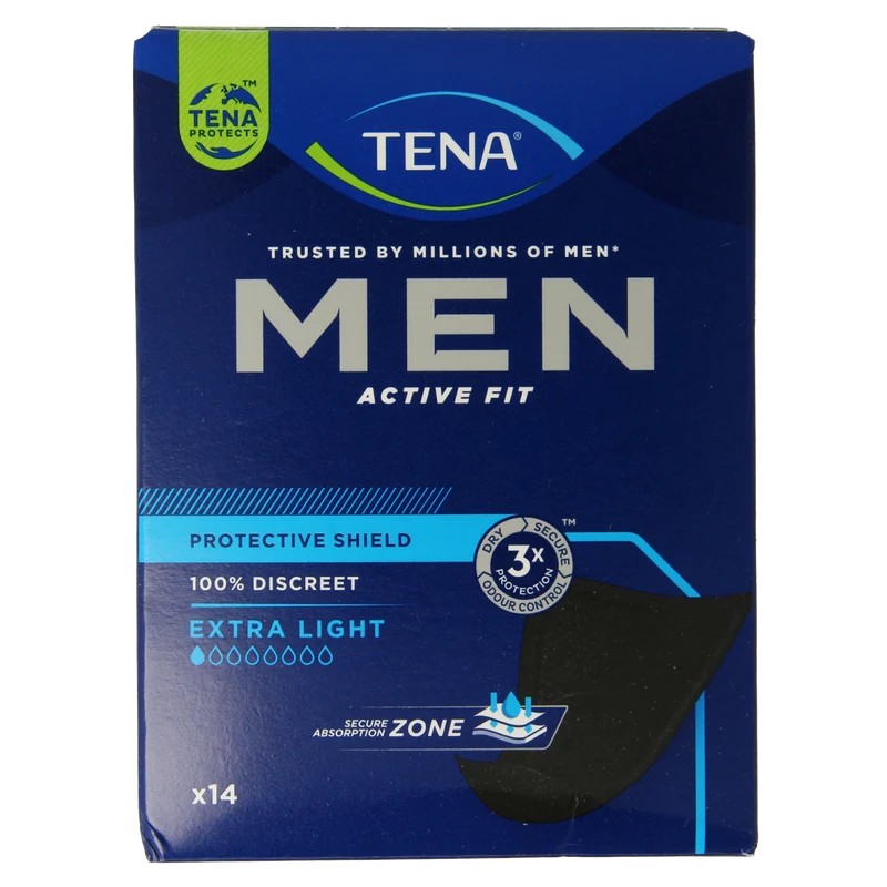 Tena Man active fit extra light 14.00 Stuks