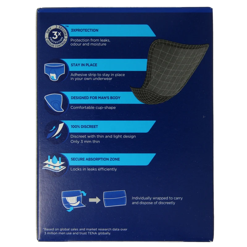 Tena Man active fit extra light 14.00 Stuks