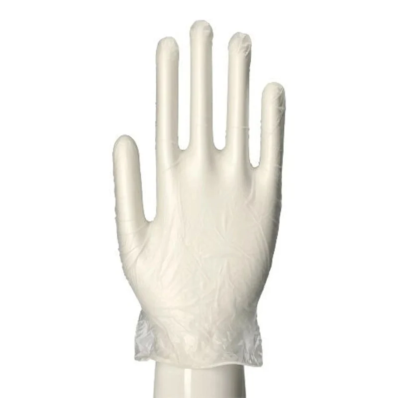 Medi-Inn Vinyl Light Einmalhandschuhe, transparent, gepudert