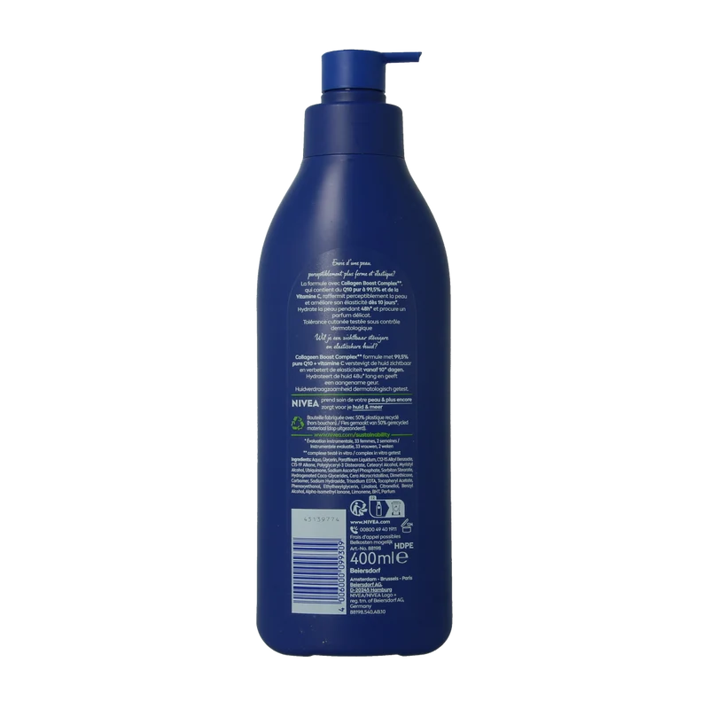 Nivea Body milk Q10 verstevigend met pomp 400.00 Milliliter
