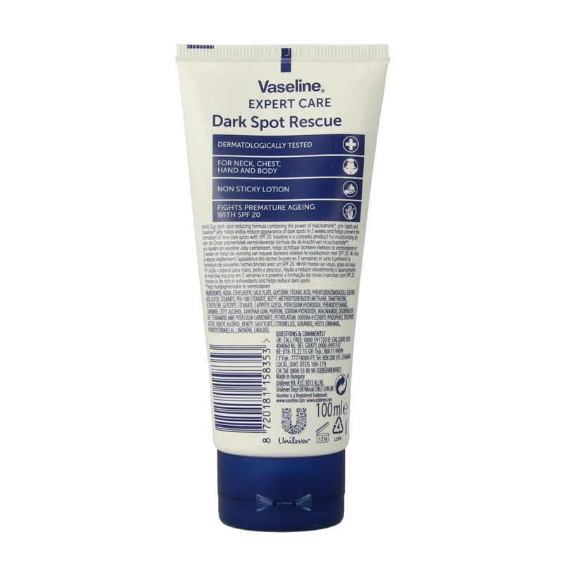 Vaseline Dark spot rescue lotion 100.00 Gram