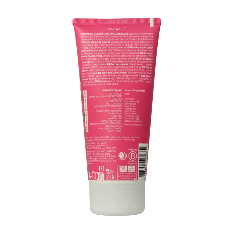Weleda Love douchecreme 200.00 Milliliter