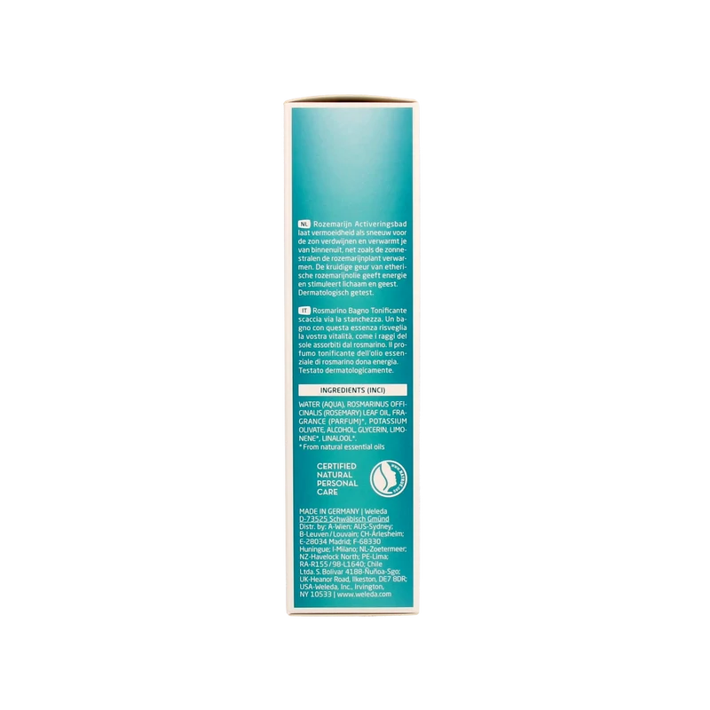 Weleda Rozemarijn activeringsbad 200.00 Milliliter