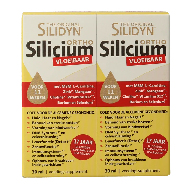 Silidyn Ortho silicium duoverpakking 2 x 30ml 60.00 Milliliter