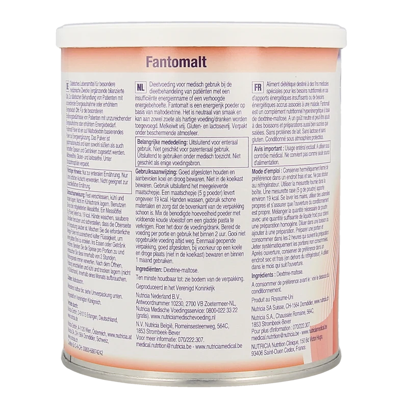 Nutricia Fantomalt poeder 400.00 Gram