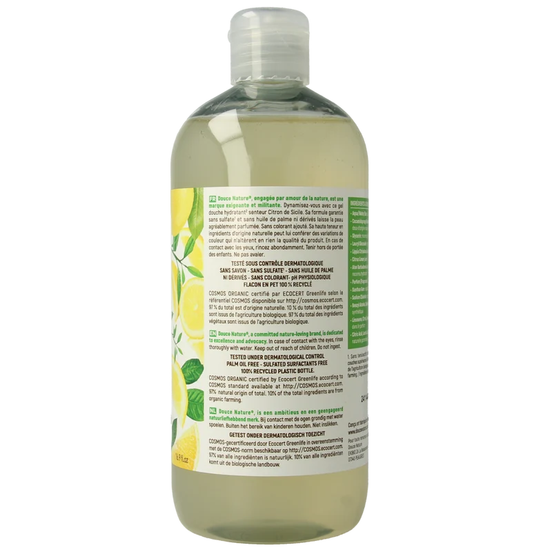 Douce Nature Douchegel Siciliaanse citroen 500.00 Milliliter