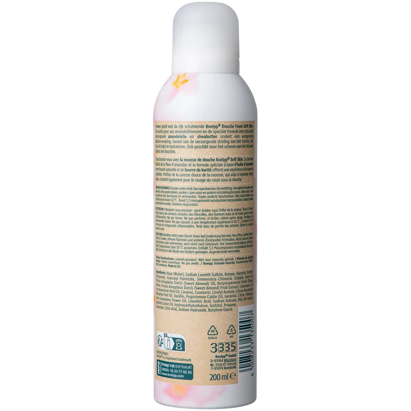 Kneipp Douche foam Soft Skin 200.00 Milliliter