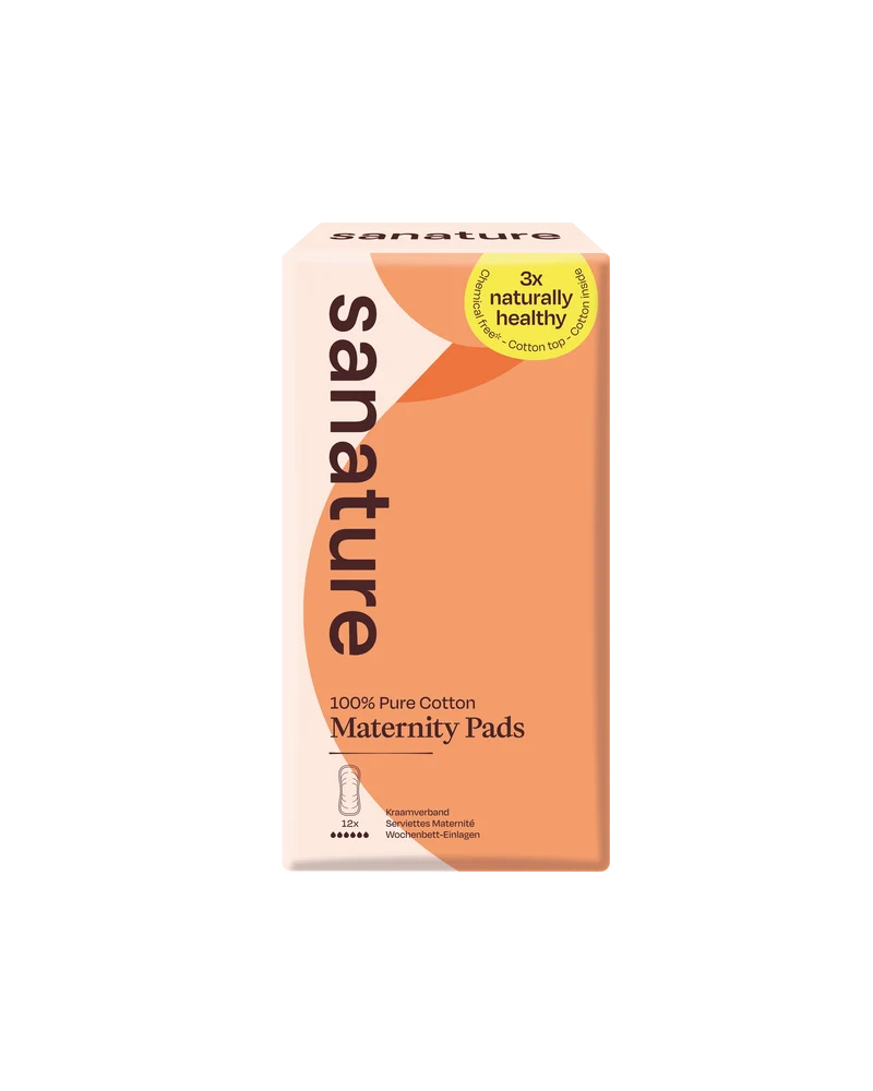 Sanature Kraamverband 100% katoen 12.00 Stuks