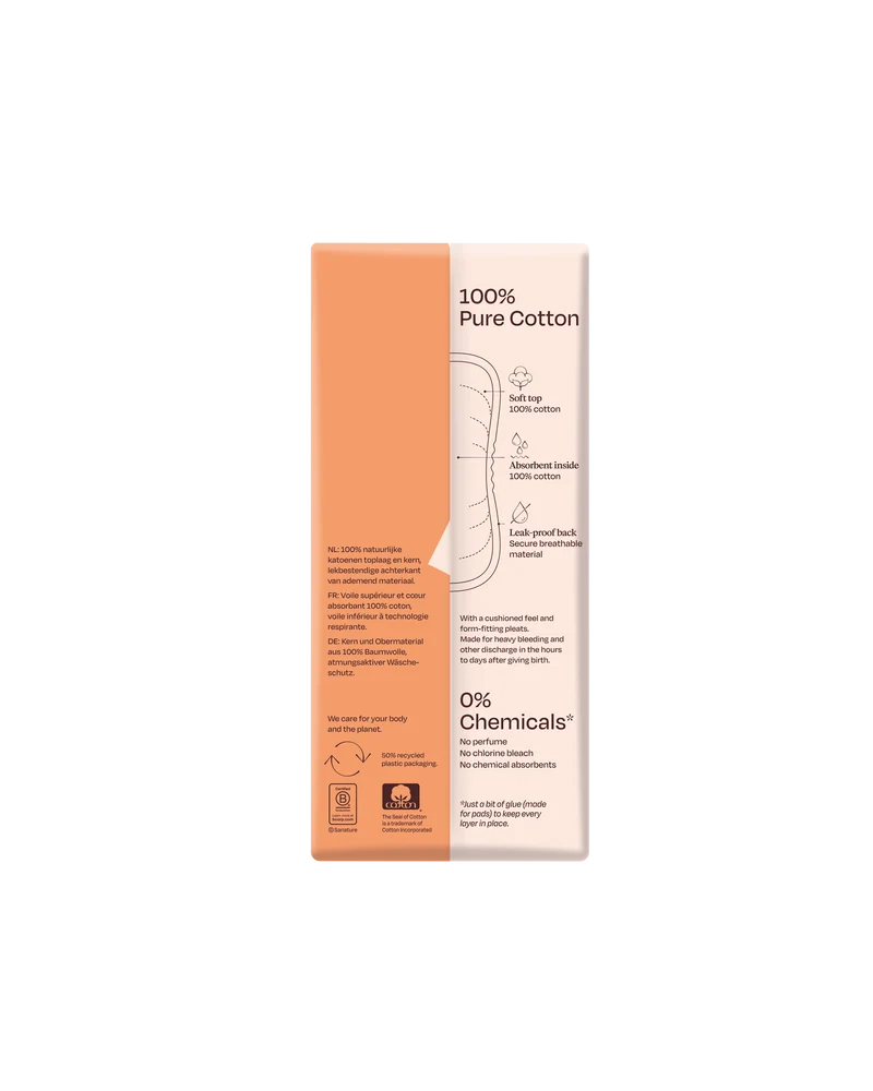 Sanature Kraamverband 100% katoen 12.00 Stuks