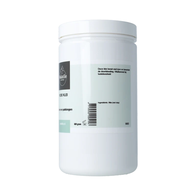 Volatile Rode klei 500.00 Gram
