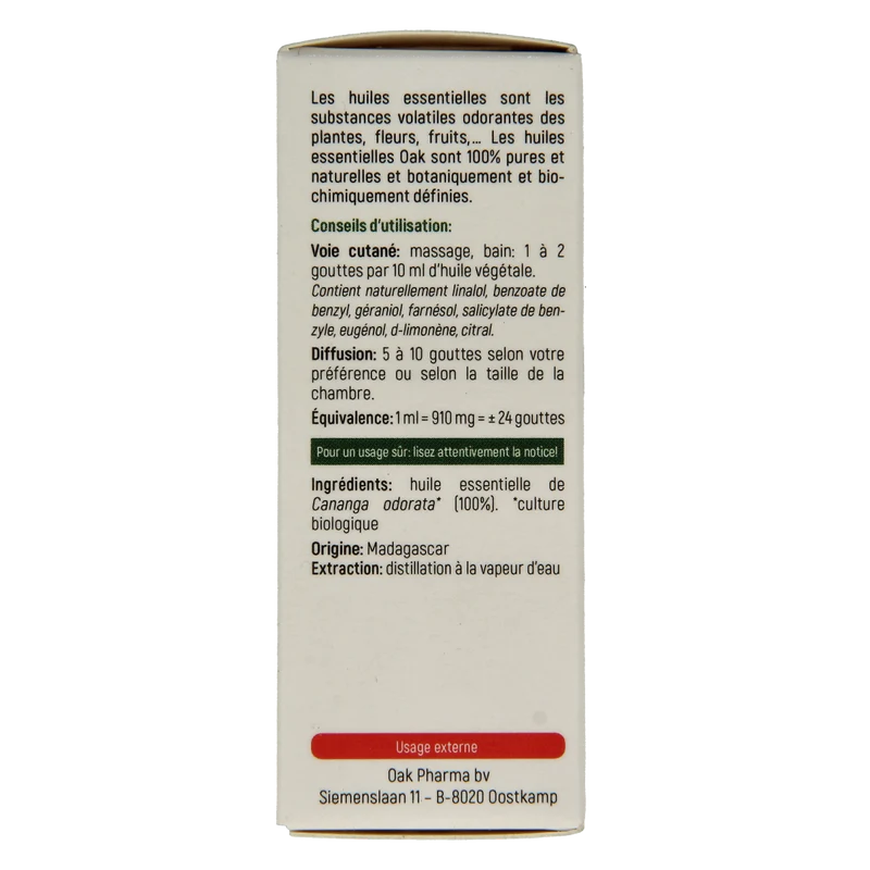 Oak Ylang ylang totum bio 10.00 Milliliter