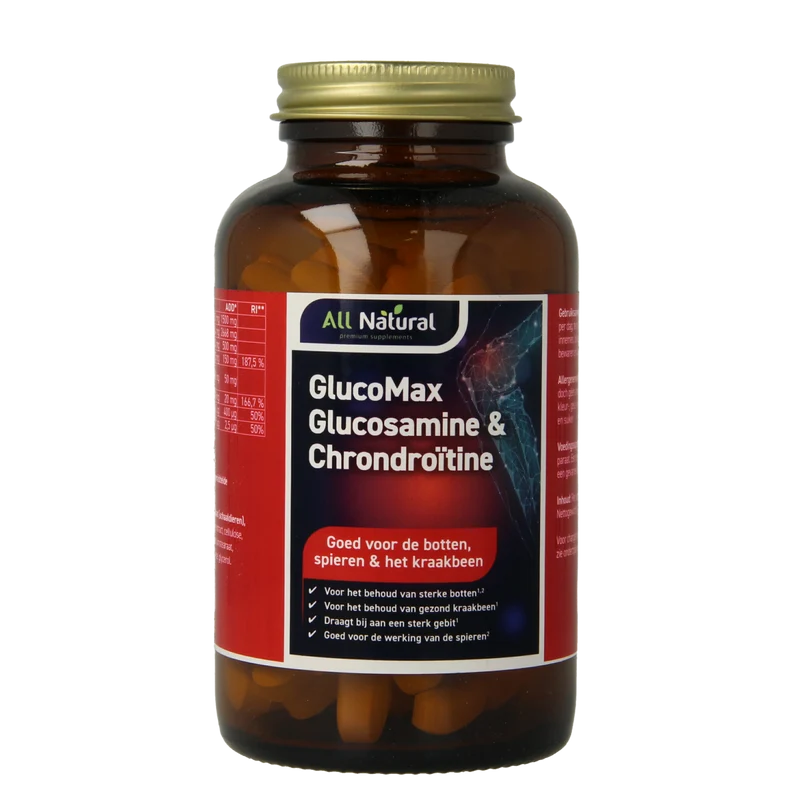 All Natural GlucoMax glucosamine & chondroitine 120.00 Tabletten