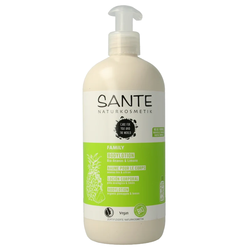 Sante Family bodylotion pineapple & lime 500 Milliliter