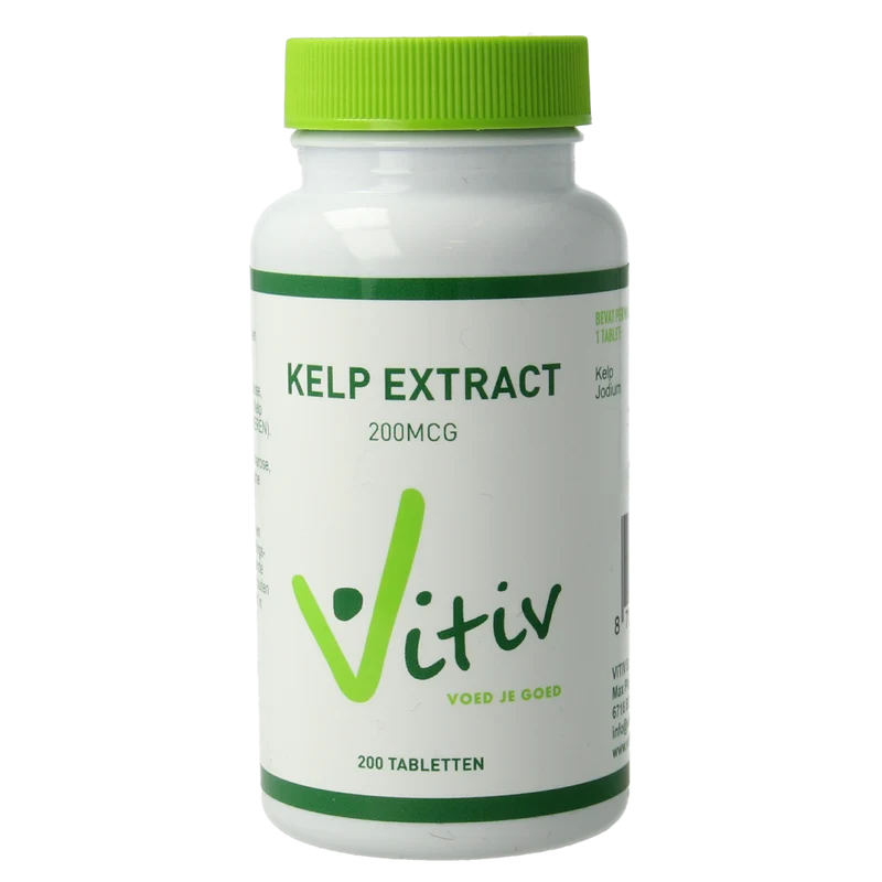 Vitiv Kelp extract 200mcg 200.00 Tabletten