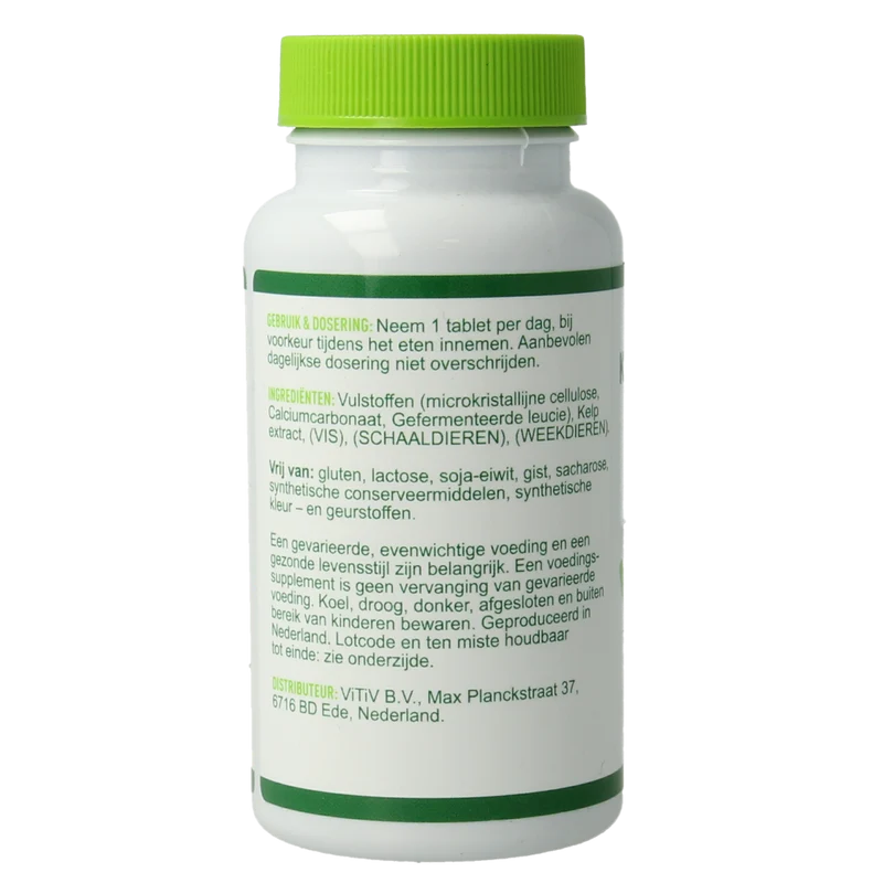 Vitiv Kelp extract 200mcg 200.00 Tabletten