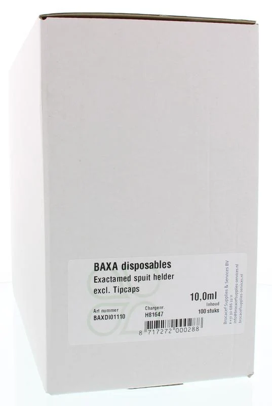 Baxa Exact doseerspuit NL 10ml 100 Stuks