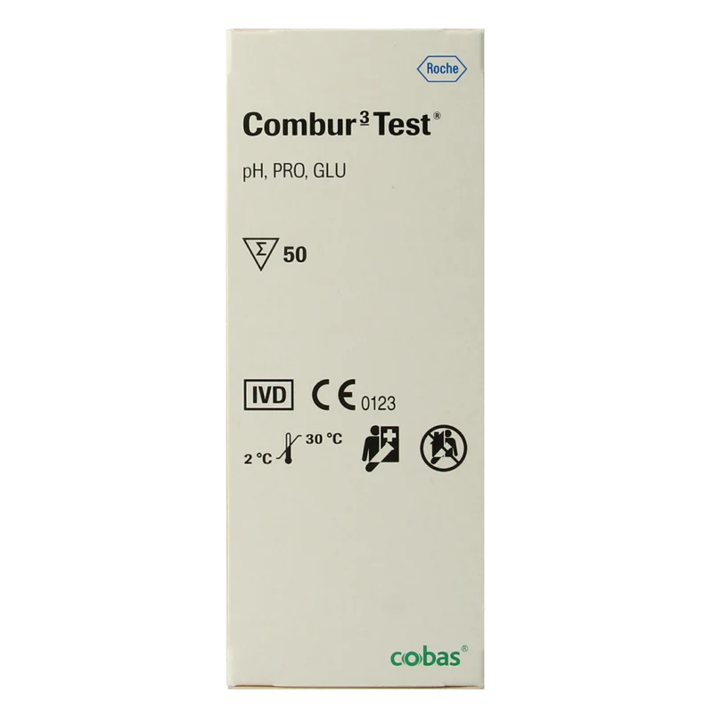 Roche Combur 3 teststrips 50.00 Stuks