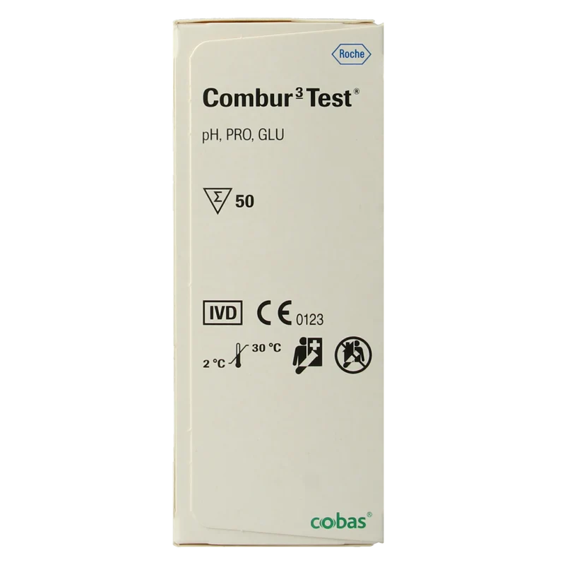 Roche Combur 3 teststrips 50.00 Stuks