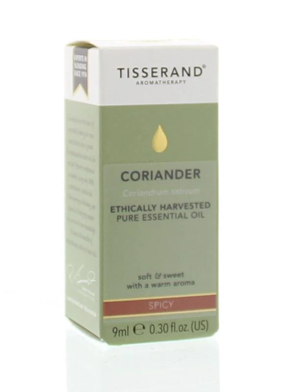 Tisserand Coriander ethically harvested 9.00 Milliliter