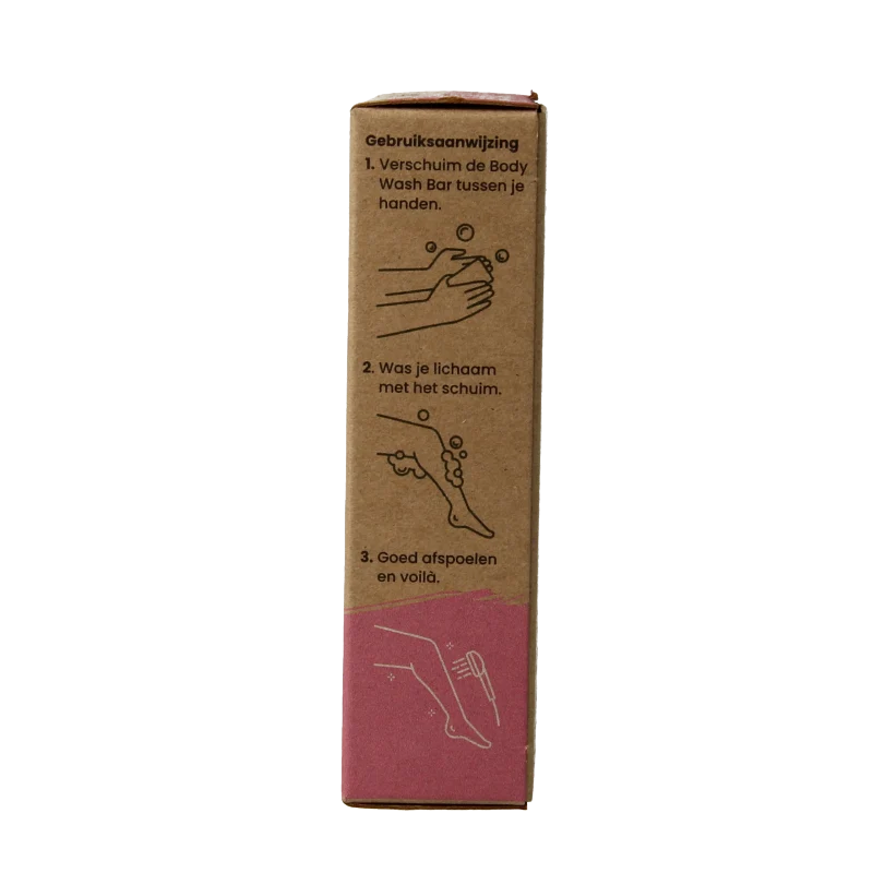 Happysoaps Body bar la vie en rose 100 Gram