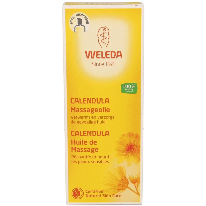 Weleda Calendula massageolie 100.00 Milliliter