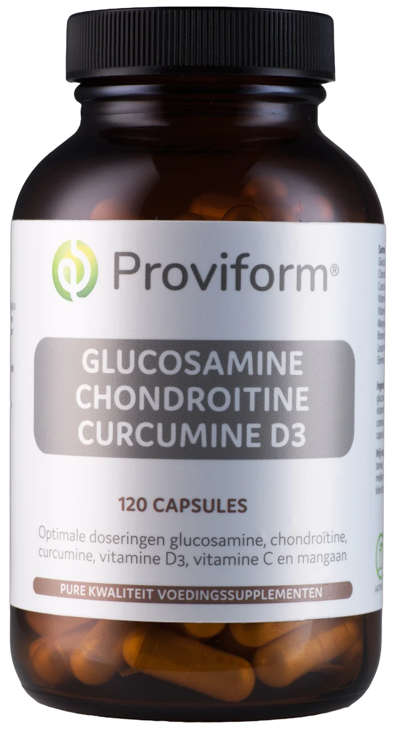 Proviform Glucosamine chondroitine curcuma D3 120.00 Capsules