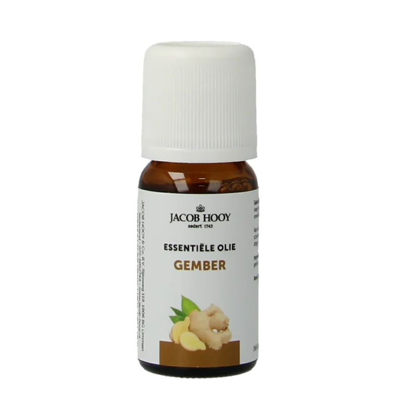 Jacob Hooy Gember olie 10.00 Milliliter