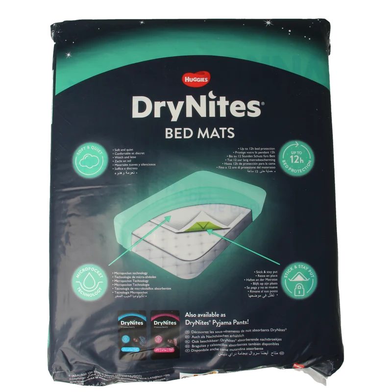 Huggies Drynites bed mats 7.00 Stuks