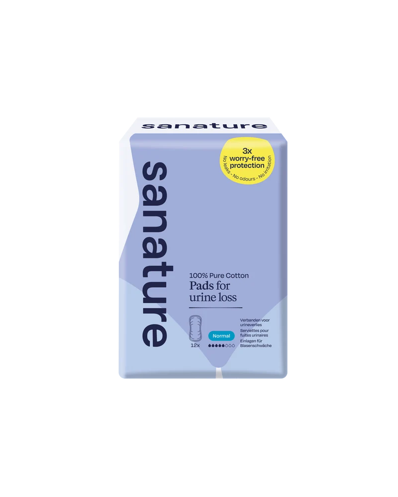 Sanature Pro vivo incontinentie normaal katoen 12.00 Stuks