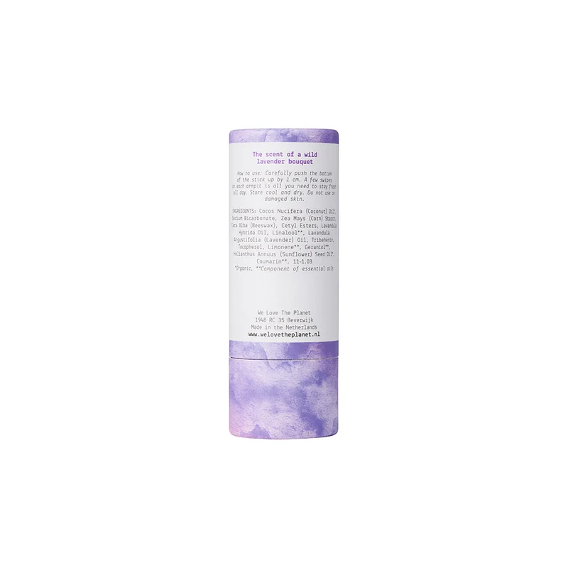 We Love Deodorant stick lovely lavender 40 Gram