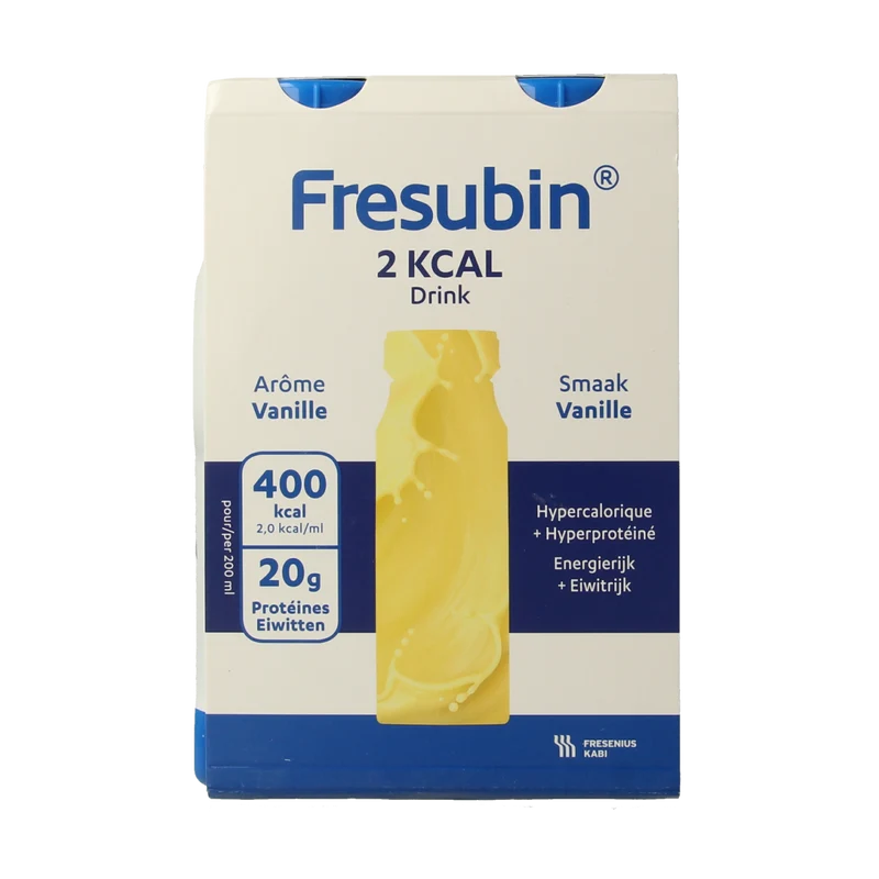 Fresubin 2Kcal drink vanille 200ml 4.00 Stuks