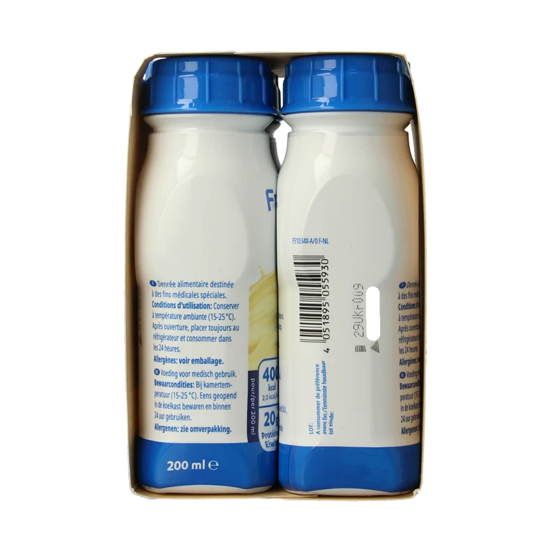 Fresubin 2Kcal drink vanille 200ml 4.00 Stuks