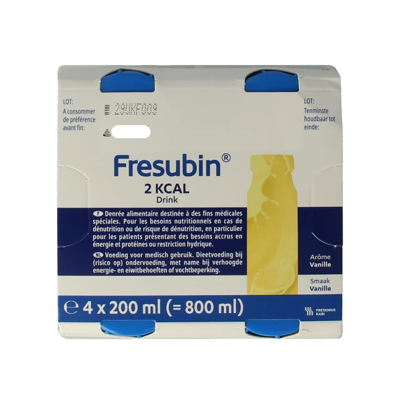 Fresubin 2Kcal drink vanille 200ml 4.00 Stuks